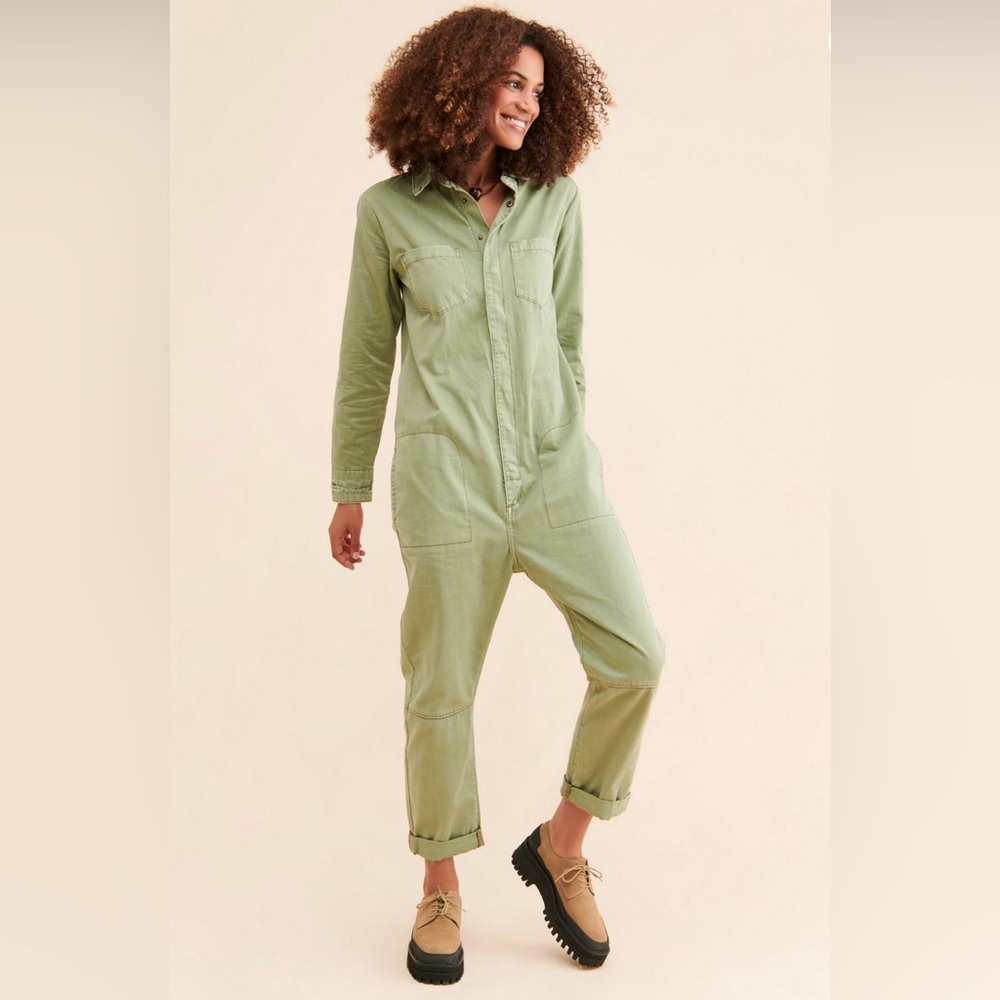 NWT One Teaspoon Paradise Utility Coveralls | XS | Greyed Olive